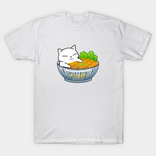 Chubby Cat Katsudon T-Shirt